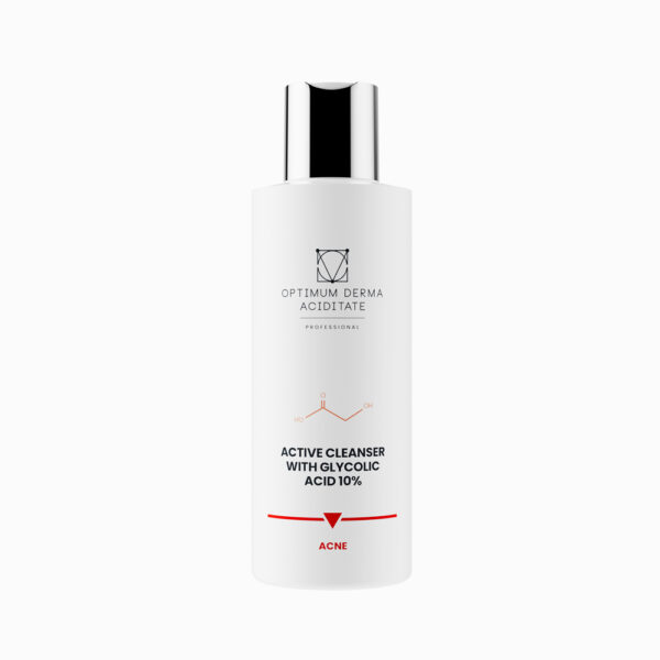 Aktyvusis prausiklis su glikolio rūgštimi, 10%, 200 ml