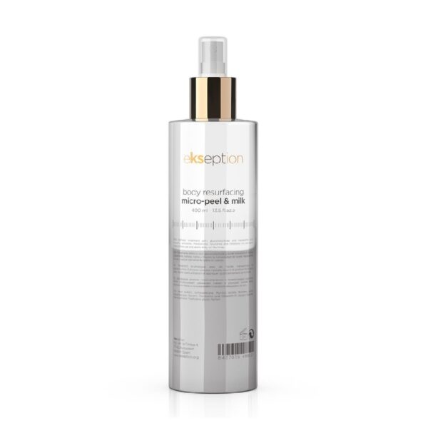 BODY RESURFACING MICRO PEEL & MILK Drėkinamasis kūno pienelis, 400 ml