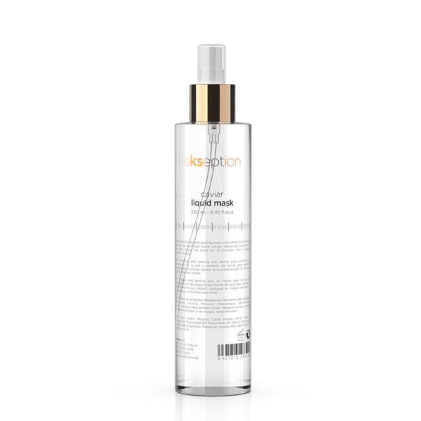 Ekseption CAVIAR LIQUID MASK Skysta kaukė su ikrų ekstraktu, retinoliu ir hialuronu, 250 ml