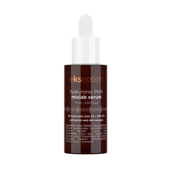 HYALURONIC PHA MIXLAB SERUM Serumas odos atsinaujinimui ir eksfoliacijai, 75 ml
